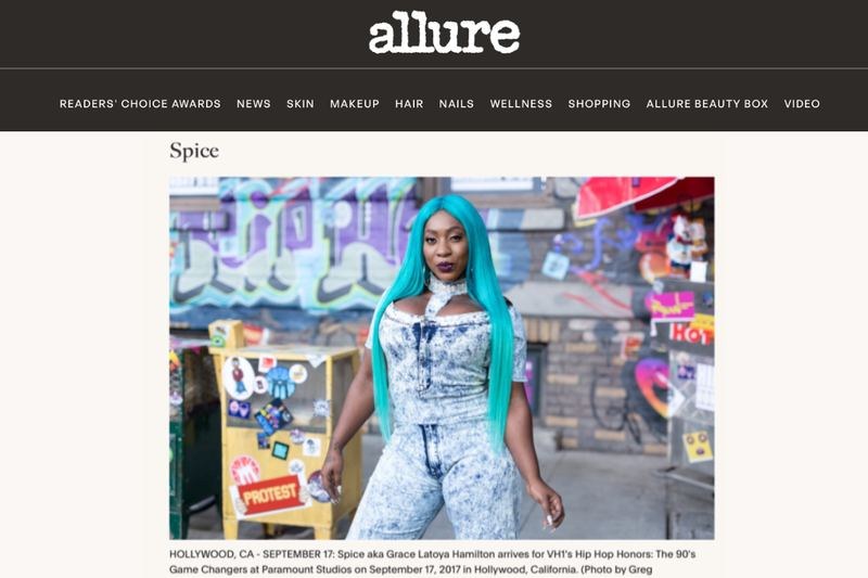 Allure coverage of Spice, 2017