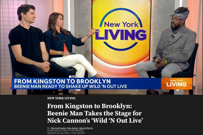 PIX11 coverage of Beenie Man, 2026