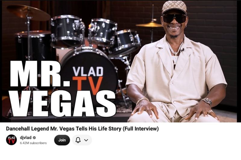 VladTV coverage of Mr. Vegas, 2023